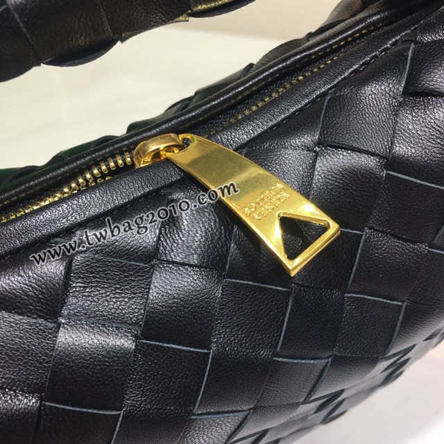 Bottega veneta高端女包 98080 寶緹嘉小號羊皮手工編織女包 BV爆款jodie新版本2代編織打結圓形hobo包  gxz1147